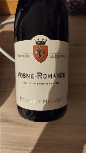 Bourgogne Vosne-romanée Domaine Nudant 2023