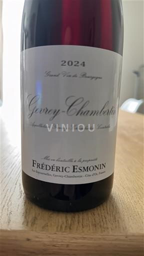 Burgundija Gevrey-chambertin Frédéric Esmonin 2024