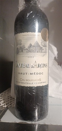 Bordeaux Haut-Médoc Château Arcins 2014