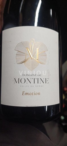 Thung lũng Rhône Grignan-les-adhémar Domaine Montine Emotion 2022