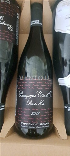 Burgundy Burgundy Côte d'Or Domaine Michel Arcelain 2018
