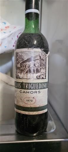 Sudoeste Cahors Clos Triguedina 1972