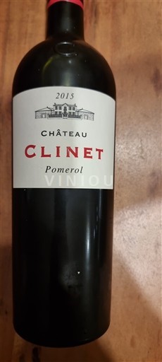 Bordeaux Pomerol Château Clinet 2015