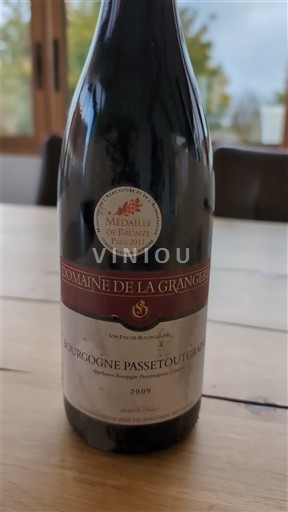 Burgundi Bourgogne-passetoutgrain Domaine La Grange 2009