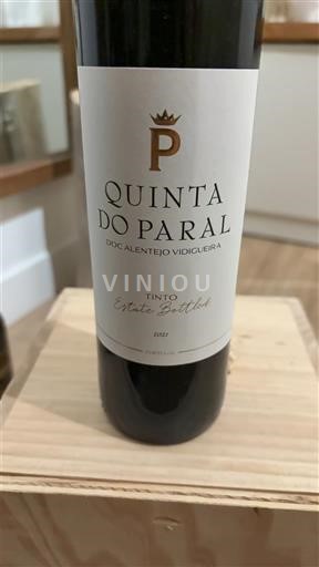 Vine Rouge sec Quinta do Paral 2021 Portugal Alentejo Vinho de mesa