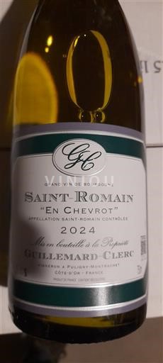 Burgund Saint-Romain Guillemard-Clerc En Chevrot 2024
