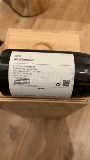 Aragonien Campo de Borja Bodegas Alto Moncayo Alto Moncayo 2020
