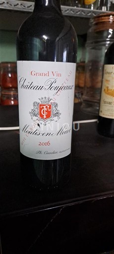 Bordeaux Moulis-en-Médoc Château Poujeaux 2016 2016