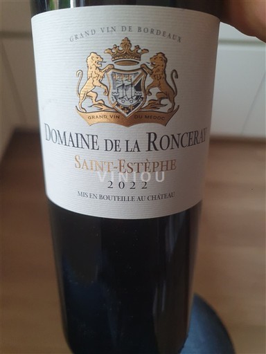 Bordeaux Saint-Estèphe Domaine La Ronceray 2022