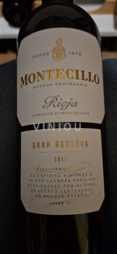 Ла-Ріоха Ріоха Montecillo Gran Reserva 2017