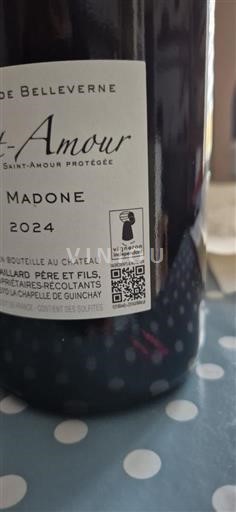 Beaujolais Thánh Tình Yêu Domaine Belleverne Madone 2024