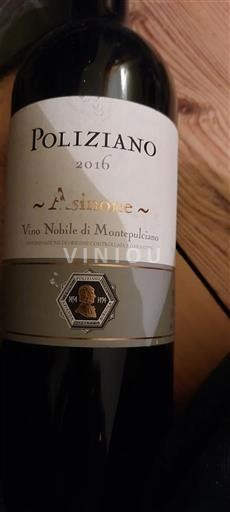 Toscana Vino Nobile di Montepulciano Poliziano Asinone 2016