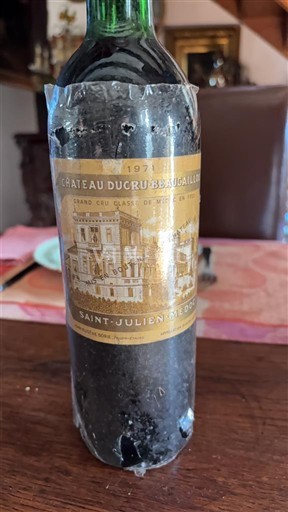 Bordeaux Saint-Julien Château Ducru-Beaucaillou 1971
