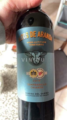 Castilien og León Ribera del Duero Altos de Aranda Crianza 2018