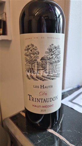 Bordeaux Haut-Médoc Château Trintaudon Les Hauts de Trintaudon 2023