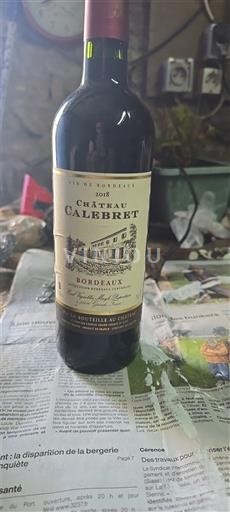 Bordéus Château Calebret 2018
