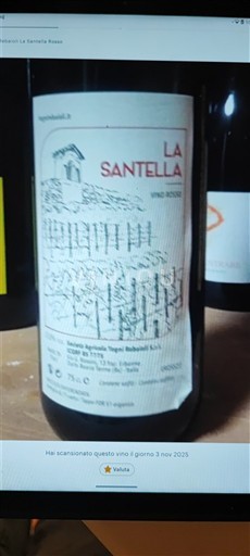 Lombardy Không được chỉ định Azienda Agricola Togni Rebaioli La Santella Không niên vụ