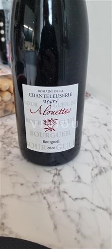Thung lũng sông Loire Bourgueil Domaine La Chanteleuserie Alouettes 2020