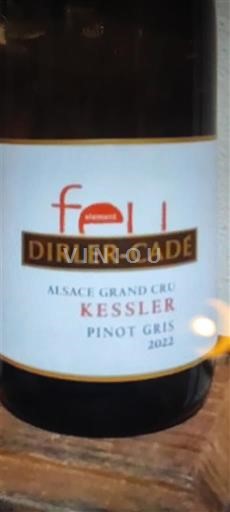 Alzacija Alsace Grand Cru Grand Cru Dirler-Cadé Kessler - Elementi Feu 2022