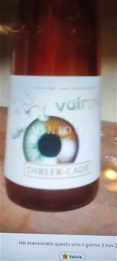 Alsace Dirler-Cadé Vairon Không niên vụ