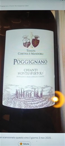 Toscana Non specificato Tenuta Cortina e Mandorli Poggignano 2021