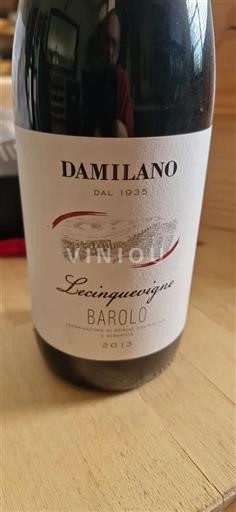 Piemonte Barolo Damilano Lecinquevigne 2013