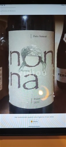 Puglia Niet gespecificeerd Nonna Primitivo di Manduria 2007