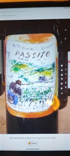 Sicilia Moscato di Pantelleria Da 'Ti Kiririk' il prezioso Passito Senza annata