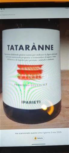 Puglia Niet gespecificeerd I Parieti TATARÀNNE Niet-geïntegreerd