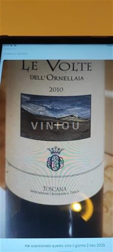 Toscana Määrittelemätön Tenuta dell'Ornellaia Le Volte dell'Ornellaia 2010
