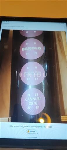 Piemonte Barolo L'Astemia Pentita Cannubi 2010