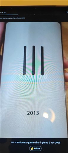 Lombardie Cantina Alchemica Lanthano Rosso 2013