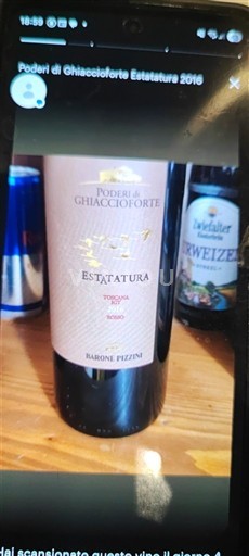 Toscane Niet gespecificeerd Poderi di Ghiaccioforte Estatatura 2016