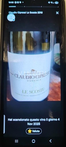 Molise Claudio Cipressi Le Scoste 2016