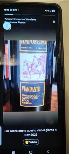 Tuscan Wines Unspecified Tenuta L'Impostino Viandante Non-Vintage