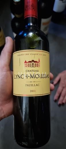 Bordeaux Pauillac Grand Cru Château Lynch-Moussas 2011