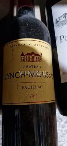 Bordeaux Pauillac Grand Cru Château Lynch-Moussas 2011
