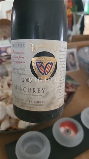 Borgoña Mercurey Domaine La Corvée 2005