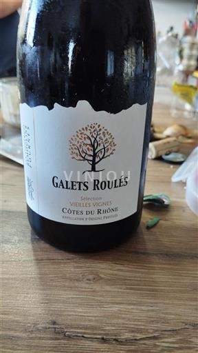 Rhônevallei Côtes-du-rhône Galets Roulés Sélection Vieilles Vignes Niet-geïntegreerd