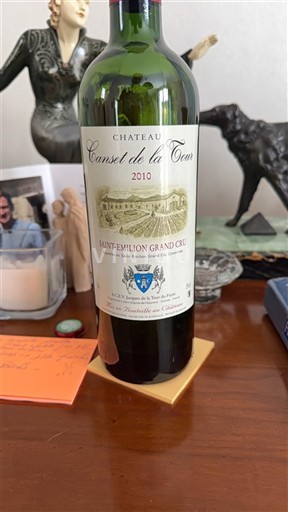 Bordeaux Saint-Émilion Grand Cru Grand Cru Château Canset de la Tom 2010