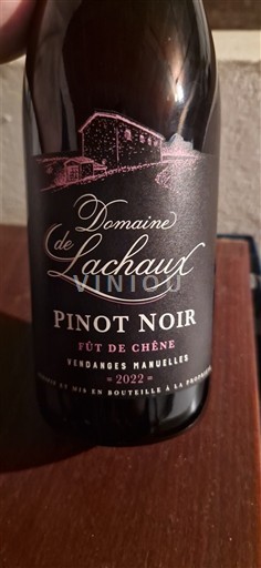 Thung lũng sông Loire Puy-de-Dôme Domaine Lachaux Pinot Noir Fût de Chêne 2022
