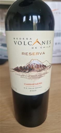 Maipo Valley Maipo Central Bodega Volcanes de Chile Reserva 2023