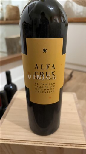 Mendoza Valle de Uco Alfa Crux 2018
