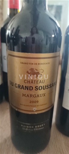 Bordeaux Margaux Château Grand Soussans 2009