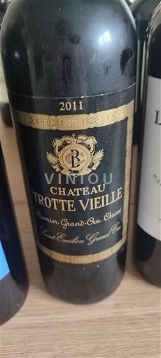 Bordeaux Saint-Émilion Grand Cru Premier Grand Cru Classé Château Trotte Vieille 2011