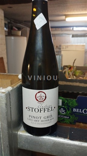 Alsacia Domaine Stoffel Lieu-dit Hohrain Sin añada