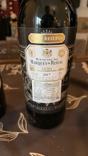La Rioja Rioja Herederos del Marqués de Riscal Gran Reserva 2017