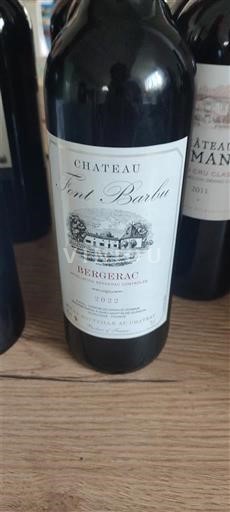 Sudoeste Bergerac Château Font Barbu 2022
