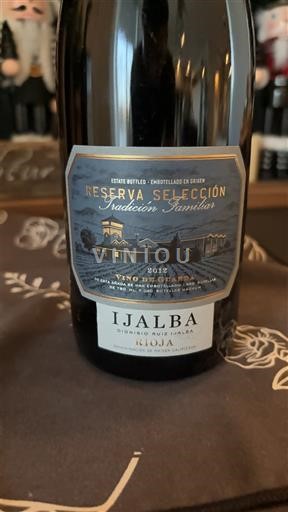 La Rioja Rioja Ijalba Reserva Selección Tradición Familiar 2012