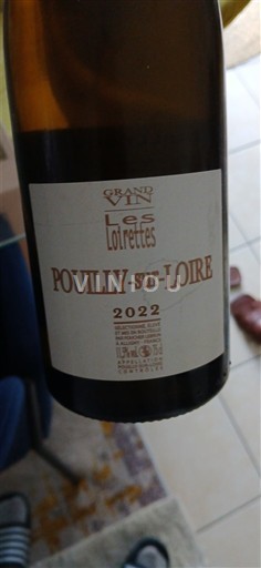 Vallée de la Loire Pouilly-sur-loire Les Lorettes 2022